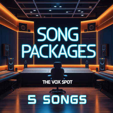 Song Packages - 5 Songs